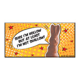 BellaBerryBellaberry I'm Hollow Not Shallow Milk Chocolate #same day gift delivery melbourne#