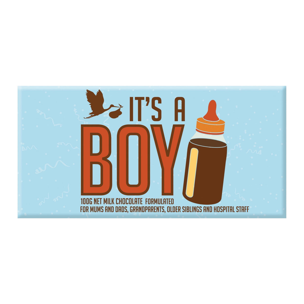 BellaBerryBellaberry It's A Boy Milk Chocolate #same day gift delivery melbourne#