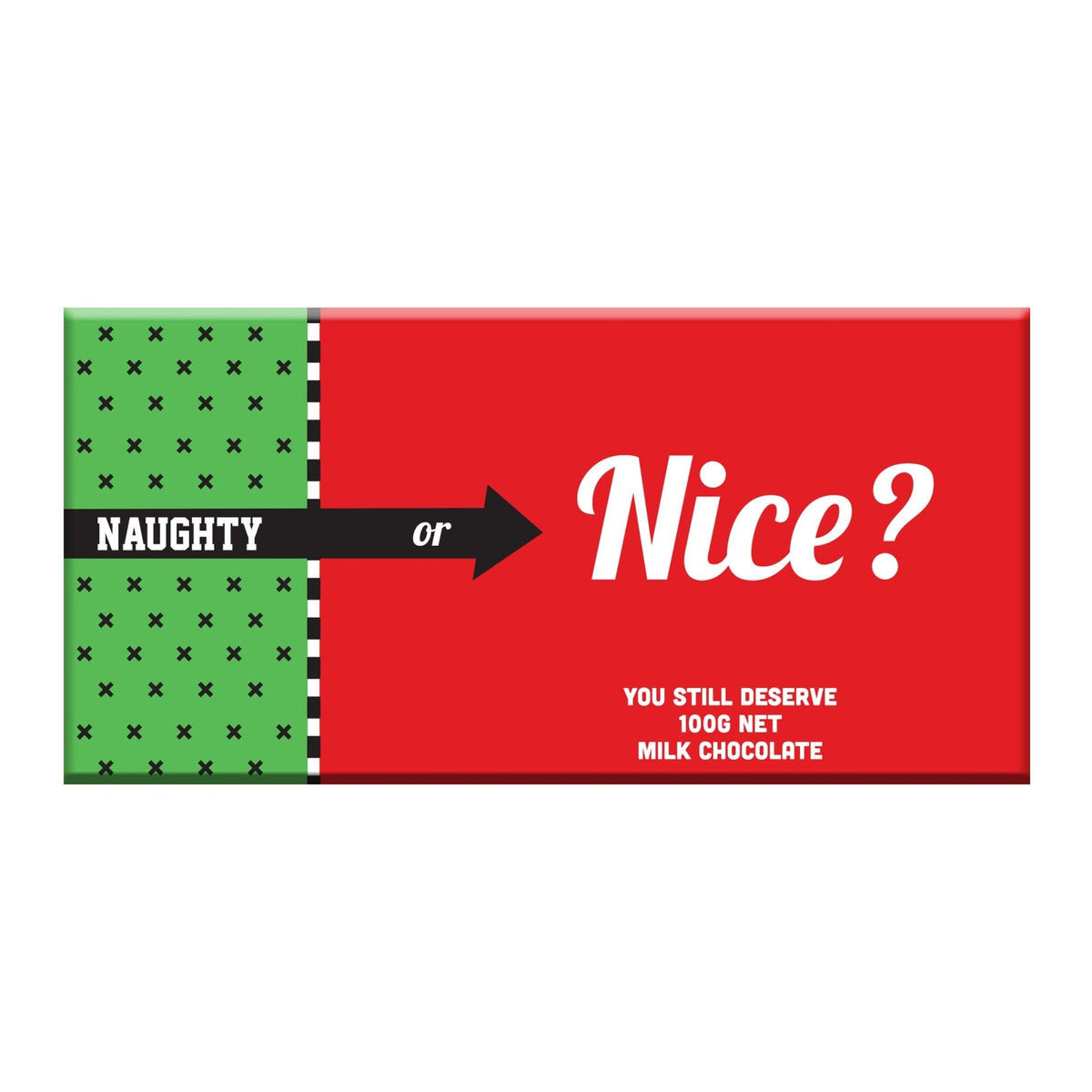 BellaBerryBellaberry Naughty or Nice ? Milk Chocolate #same day gift delivery melbourne#