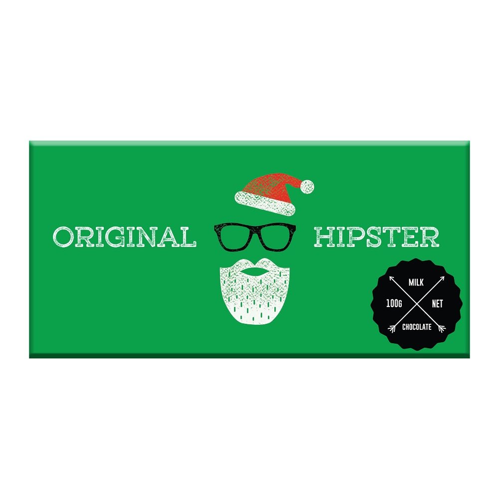 BellaBerryBellaberry Original Hipster Christmas Milk Chocolate #same day gift delivery melbourne#