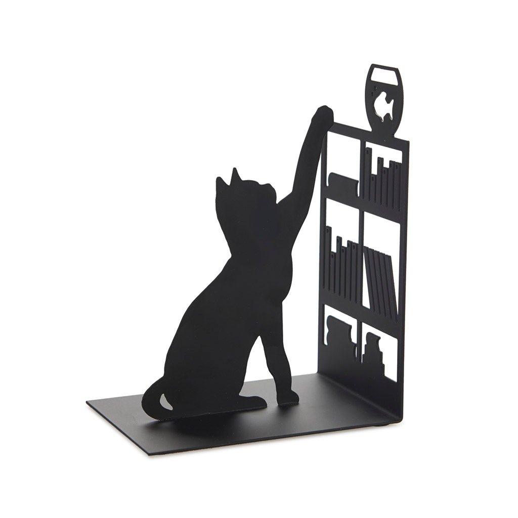 Blue QBalvi Bookend - Fishing Cat #same day gift delivery melbourne#