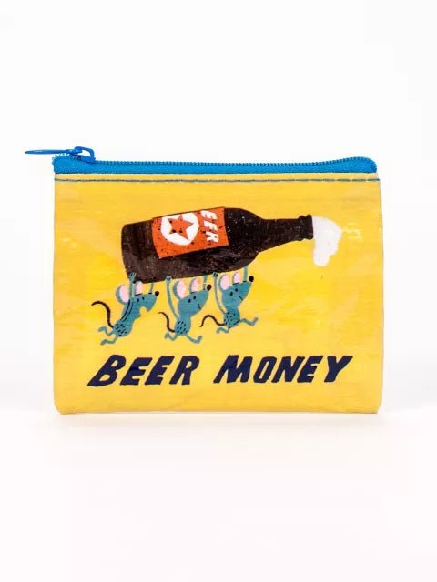 Blue QBlue Q Beer Money Coin Purse #same day gift delivery melbourne#