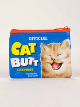 Blue QBlue Q Cat Butt Coin Purse #same day gift delivery melbourne#