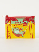 Blue QBlue Q Drink Money Coin Purse #same day gift delivery melbourne#