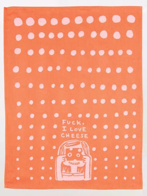 Blue Q Fuck I Love Cheese Tea Towel
