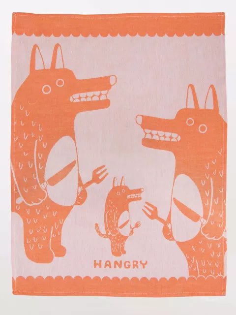 Blue QBlue Q Hangry Tea Towel #same day gift delivery melbourne#