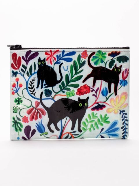 Blue QBlue Q Here Kitty Zipper Pouch #same day gift delivery melbourne#
