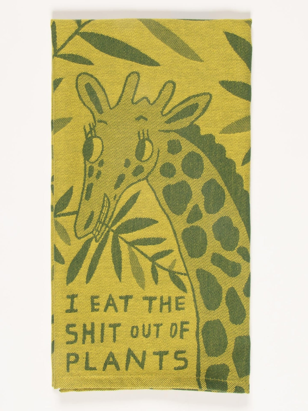 Blue QBlue Q I Eat the Shit Out Of Plants Tea Towel #same day gift delivery melbourne#