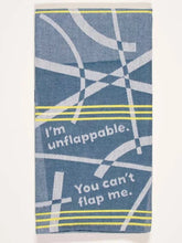 Blue QBlue Q I'm Unflappable Tea Towel #same day gift delivery melbourne#