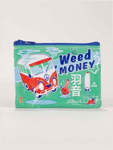 Blue QBlue Q Weed Money Coin Purse #same day gift delivery melbourne#