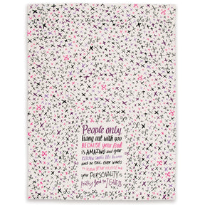 Blue Q Your Food Is Amazing Full View Cotton Dish Tea Towel.