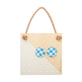 Bon Maxie Hanging Earring Holder - Scandi White Earring holder