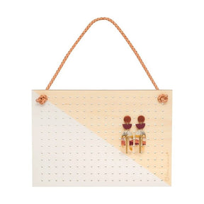 Bon Maxie Hanging Earring Holder - Scandi White Earring holder