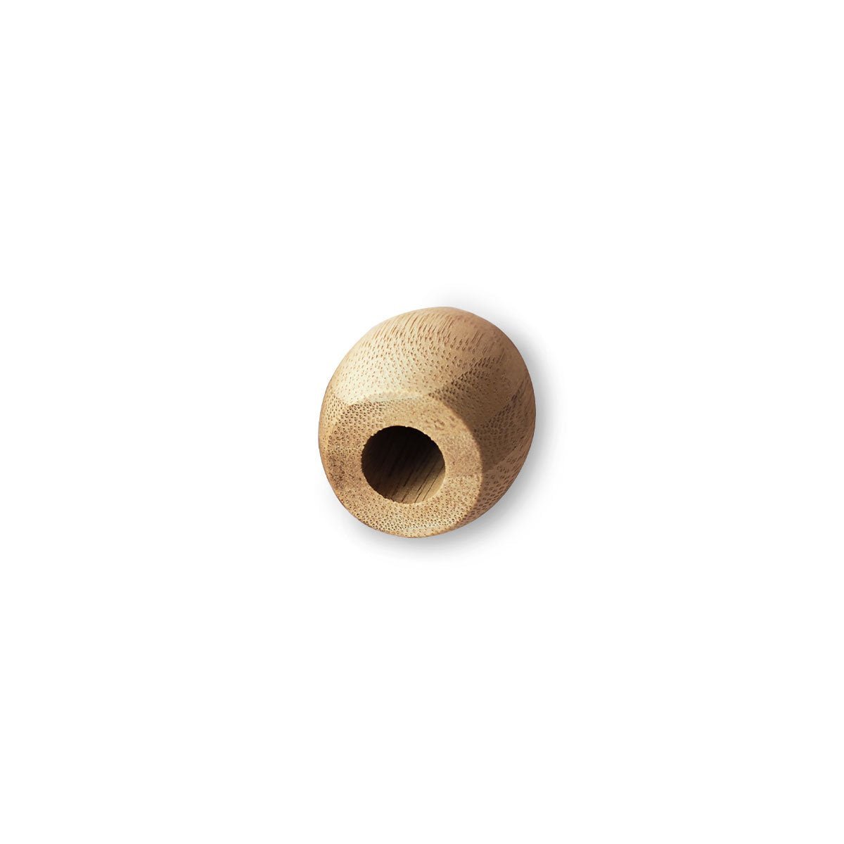Brush It On Bamboo Toothbrush Holder, angled view