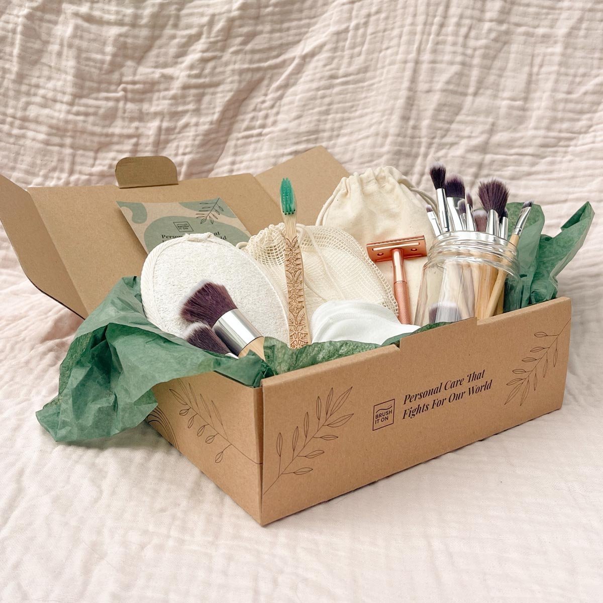 Brush It On Beauty Package with reusable beauty essentials