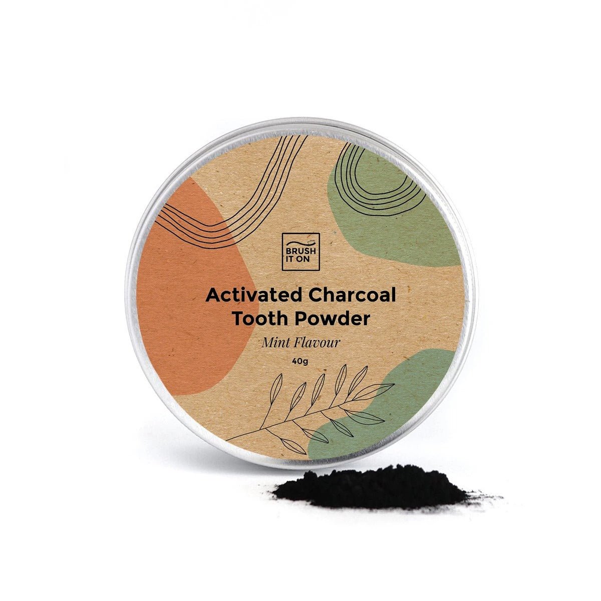 Brush It OnBrush It On Activated Charcoal Tooth Powder #same day gift delivery melbourne#