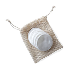 Brush It On reusable bamboo makeup remover pads