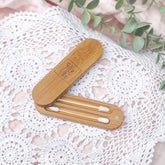 Brush It On reusable silicone buds with bamboo magnetic case