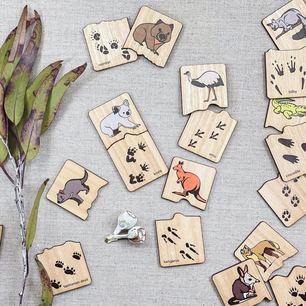 ButtonworksButtonworks Australian Animal Tracks Game #same day gift delivery melbourne#