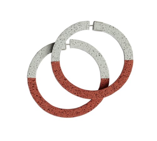 Champ coChamp Co Two Tone Hoop Earrings #same day gift delivery melbourne#
