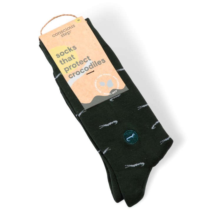 Conscious StepConscious Step Socks That Protect Crocodiles #same day gift delivery melbourne#