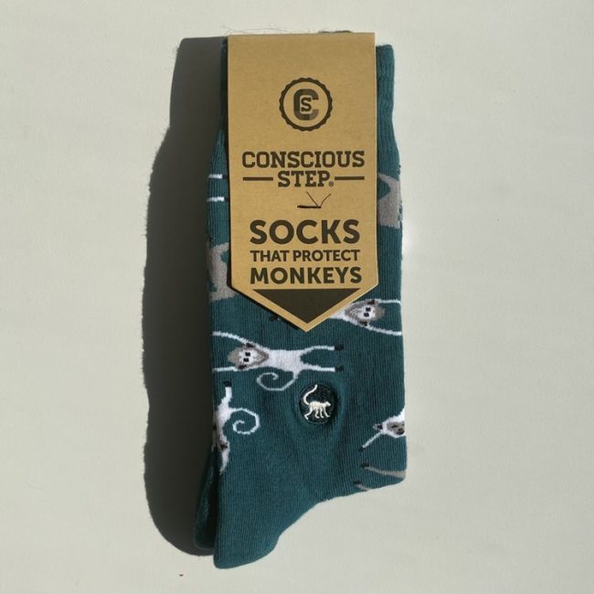 Conscious StepConscious Step Socks that Protect Monkeys #same day gift delivery melbourne#