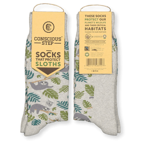 Conscious Step Socks That Protect Sloths
