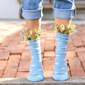 Conscious step Socks that Support Mental Health-clouds