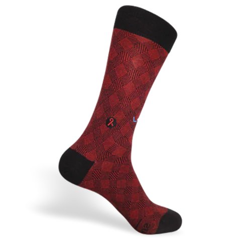 Conscious StepConscious Step Socks That Treat HIV - Crosshatch #same day gift delivery melbourne#