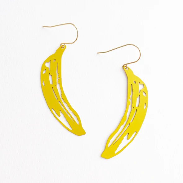 DENZ Banana Dangles in Yellow 