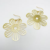 DENZ BIG flowers in gold 