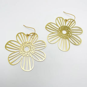 DENZ BIG flowers in gold 