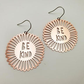 DENZ Be Kind dangles in Rose Gold