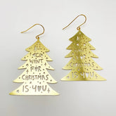 Denz + coDENZ Christmas Trees in gold #same day gift delivery melbourne#