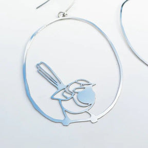 DENZ Fairy Wrens in Silver