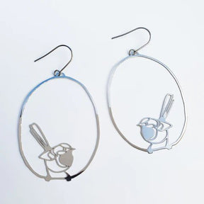 DENZ Fairy Wrens in Silver