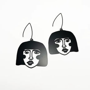 DENZ Jessamy dangles in black