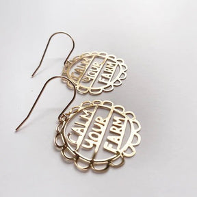 DENZ Mini Calm Your Farm dangles in gold