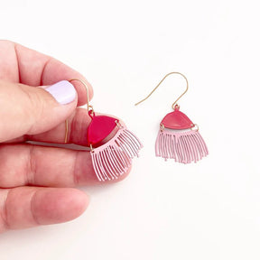 DENZ Mini Gum Blossoms in Ruby & Marshmallow