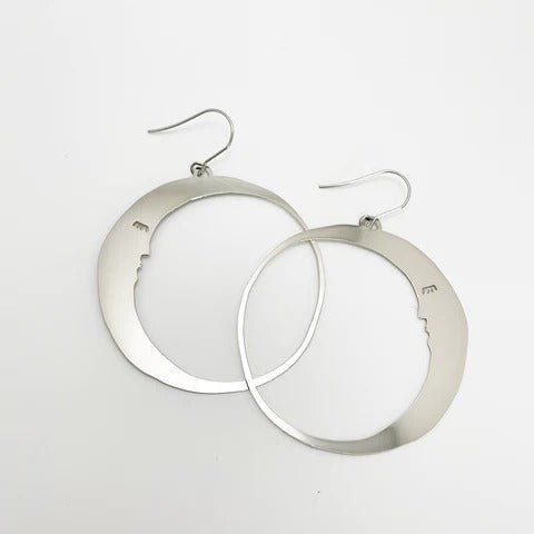 Denz + coDENZ Moon dangles in silver #same day gift delivery melbourne#