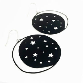 DENZ Moon Stars in black