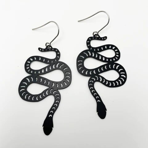 Denz + coDENZ Snake dangles in black #same day gift delivery melbourne#