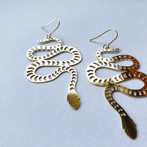 DENZ Snake dangles in gold