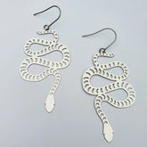 DENZ Snake dangles in silver #same day gift delivery melbourne#