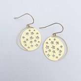  DENZ Mini Moonstars in Gold earrings