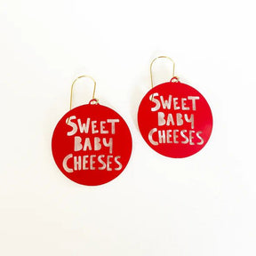 DENZ Sweet Baby Cheeses earrings