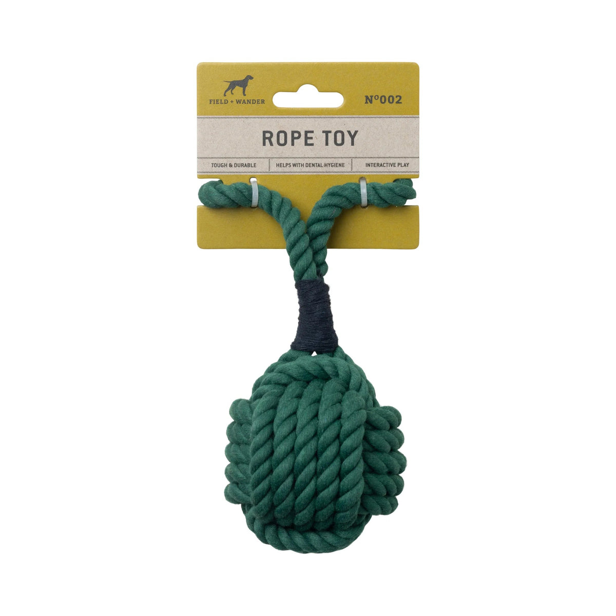 Design WorksDog Rope Toy - Green #same day gift delivery melbourne#