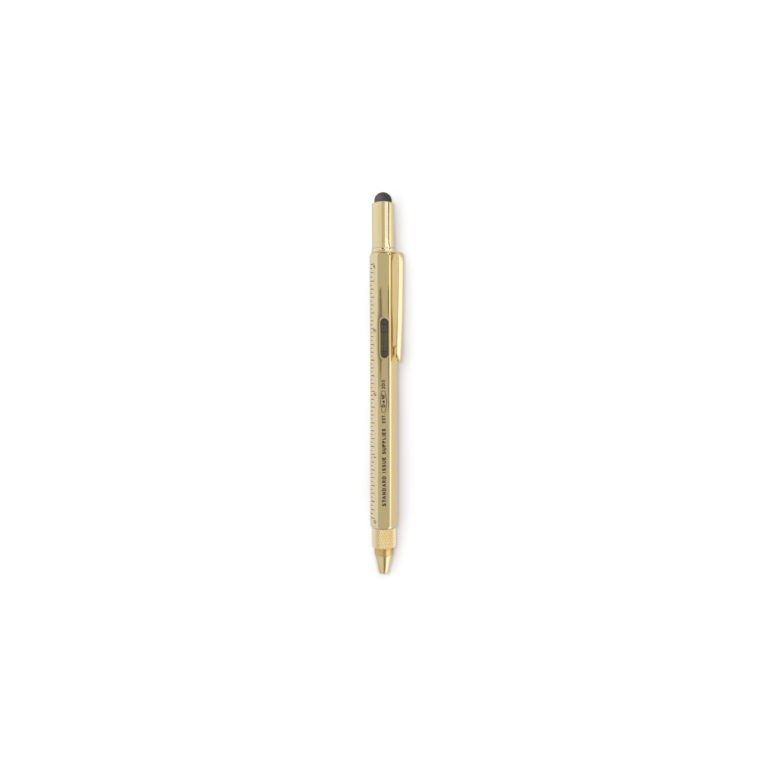 Metallic Multi Tool Pen - Gold