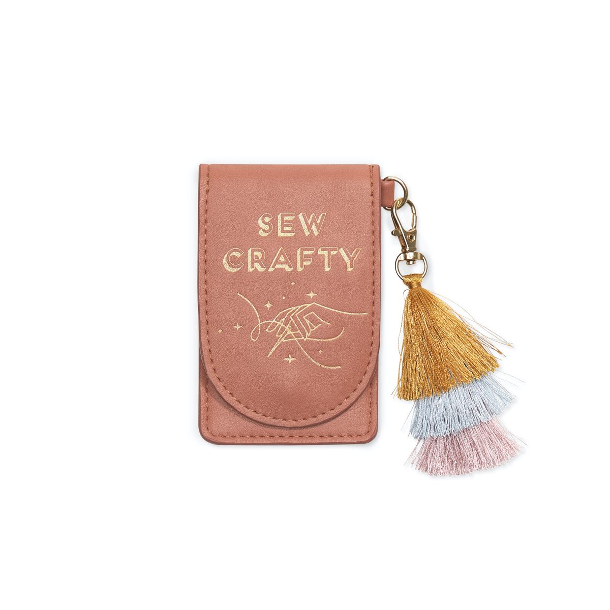 TERRACOTTA "SEW CRAFTY" - VEGAN LEATHER SEWING KIT - same day delivery - melbourne