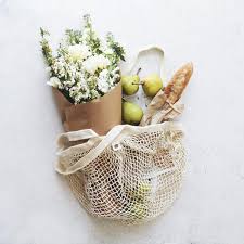 Ever EcoEver Eco Tote Bag Cotton Net - Long Handle #same day gift delivery melbourne#